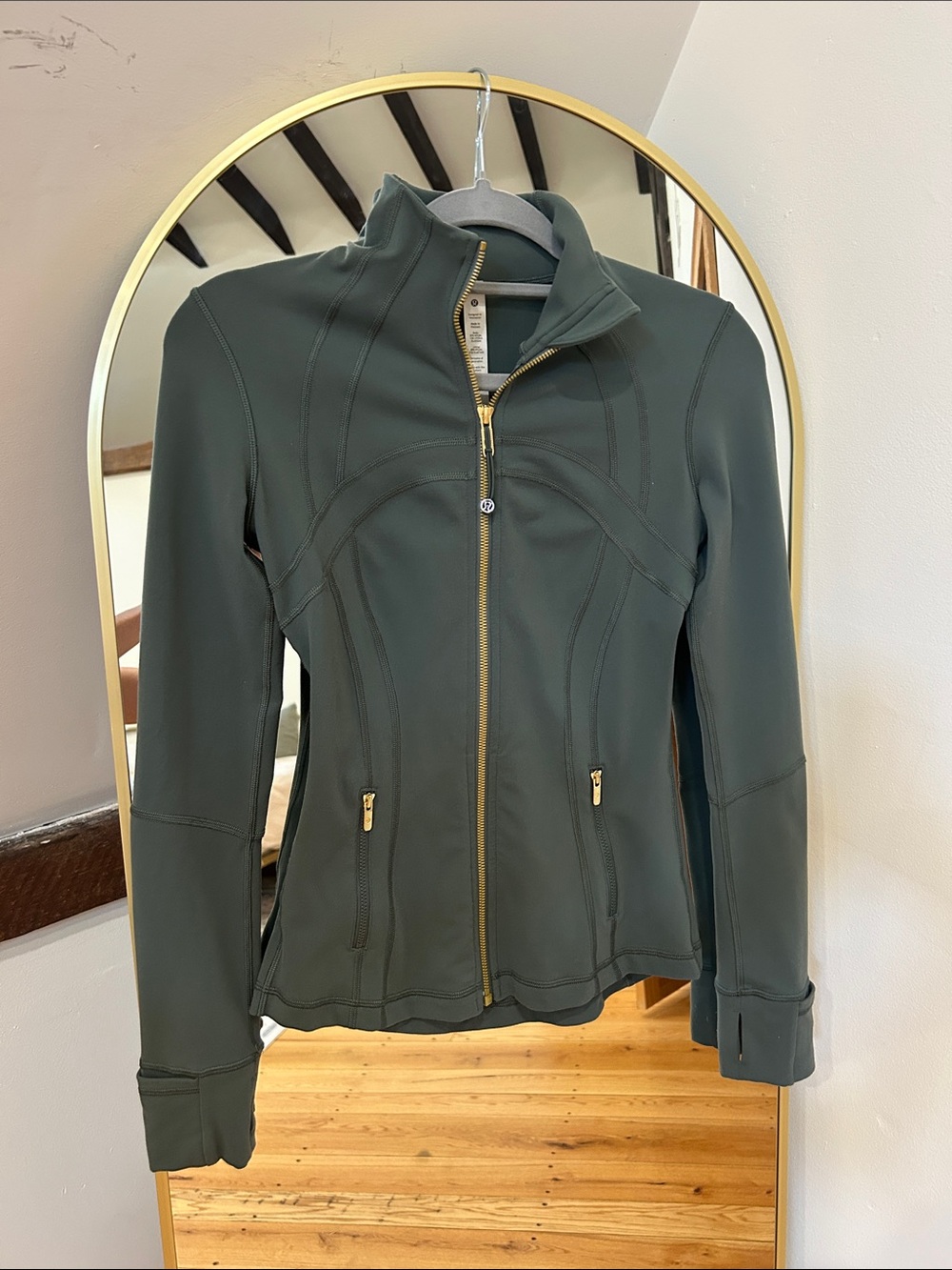 Lululemon Define Jacket Luon Dark Forest/Gold